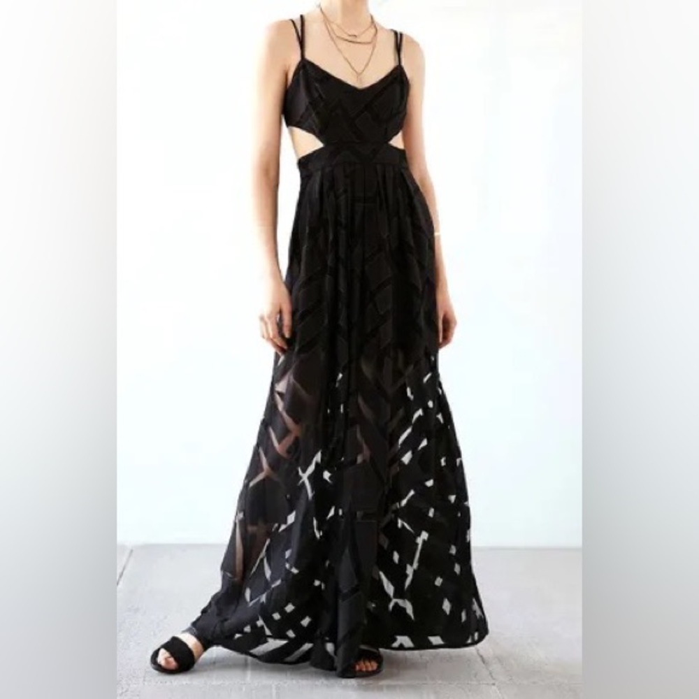 Silence + Noise Maxi dress
